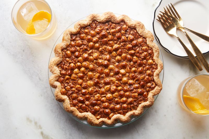 Hazelnut Coffee Pie