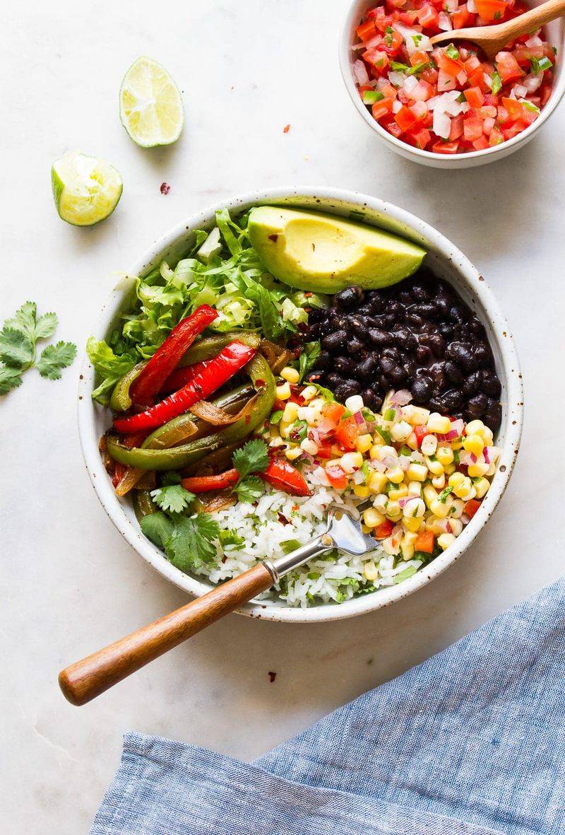 Black Bean Burrito Bowls