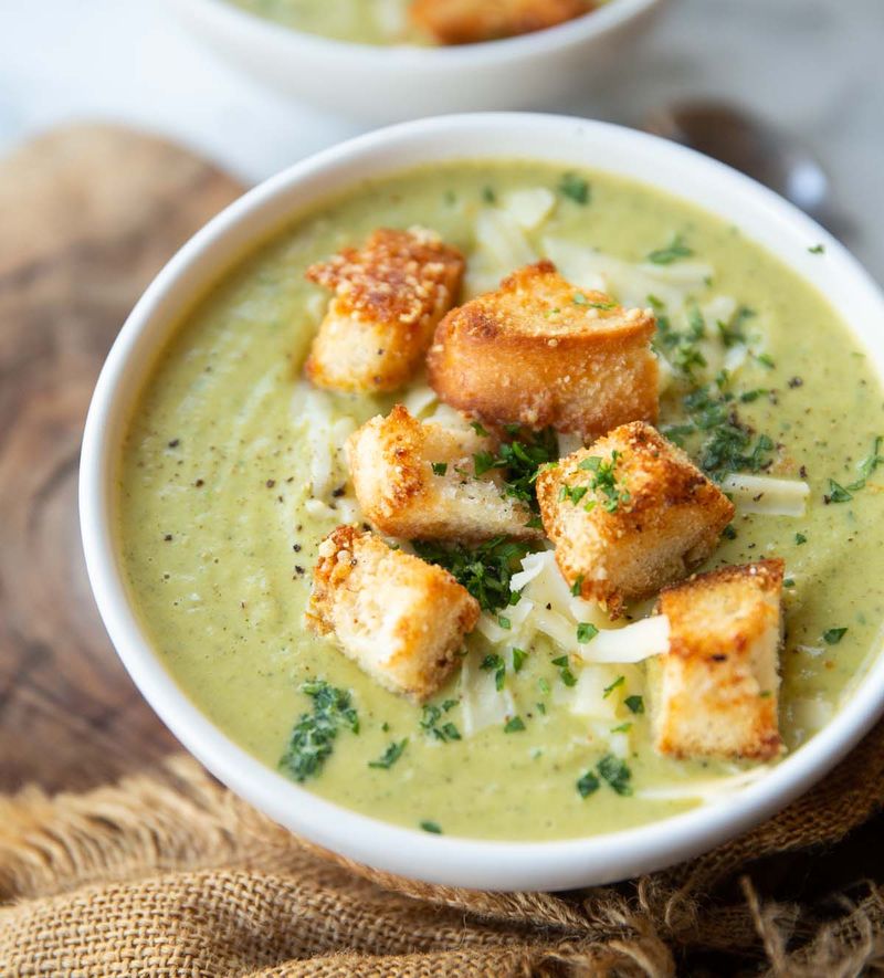 Creamy Broccoli Cheddar Soup