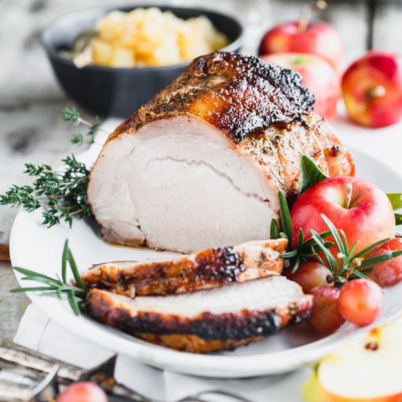 Apple Cider Brined Pork Loin
