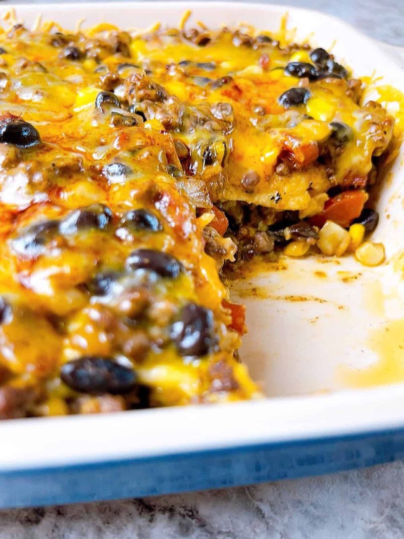 Taco Salad Casserole
