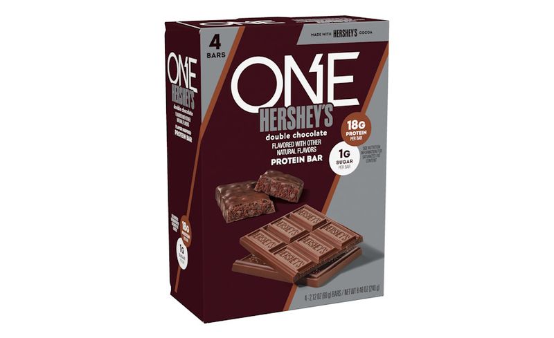 Meet the One x Hershey’s Double Chocolate Protein Bar