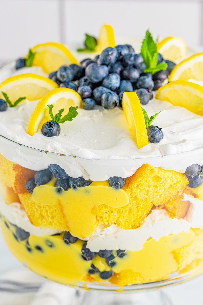 Lemon-Blueberry Trifle