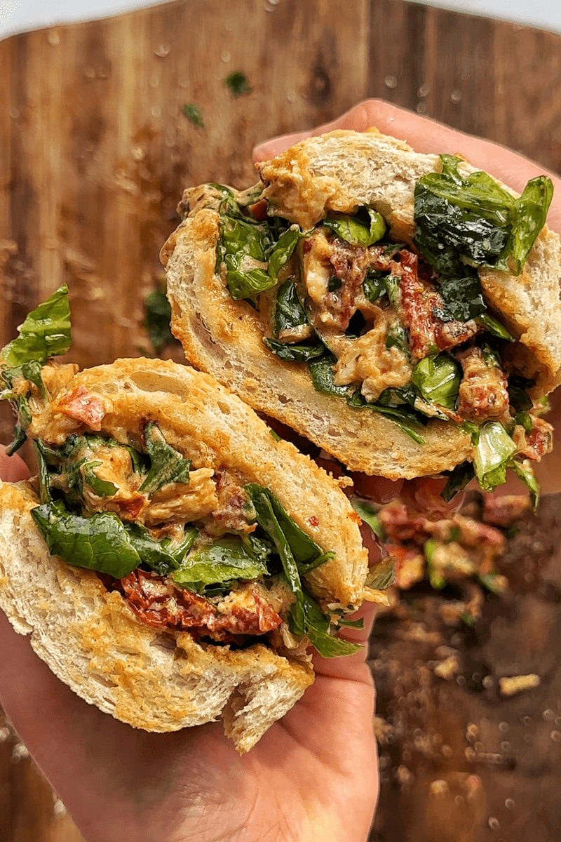Marry Me Chicken Salad Sandwich