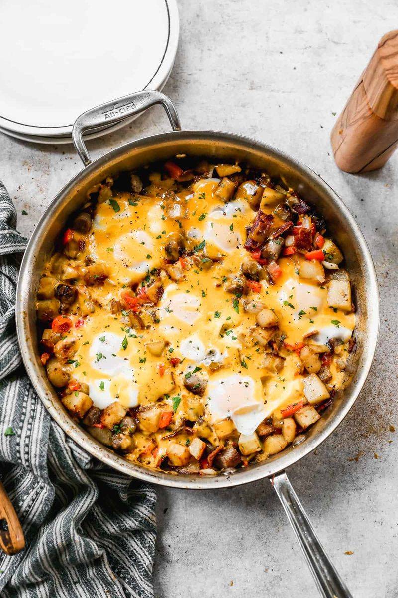 Potato and Egg Hash