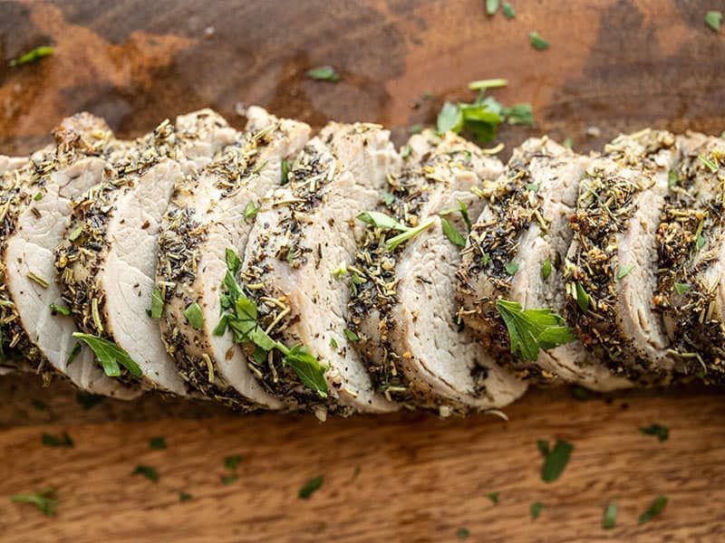 Herb-Crusted Pork Loin Roast