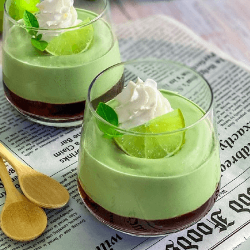 Matcha Green Tea Mousse Cups