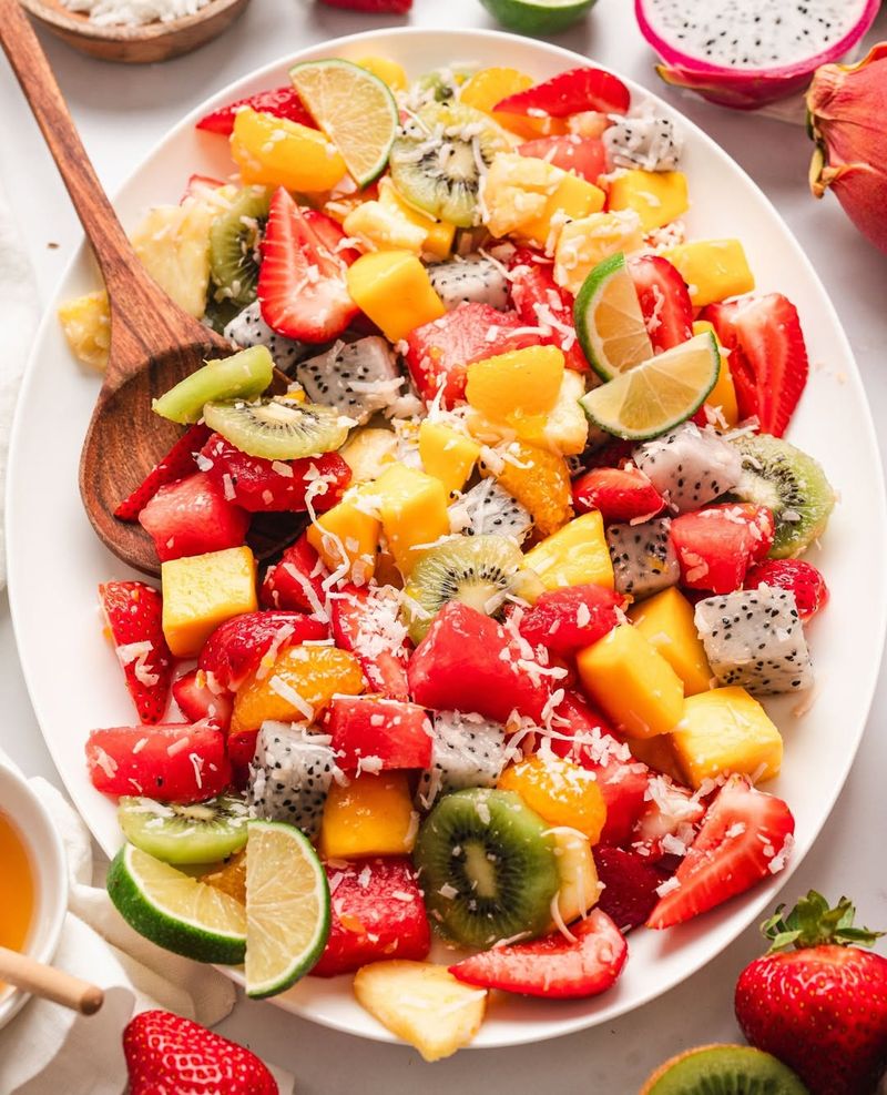 Honey Lime Fruit Salad