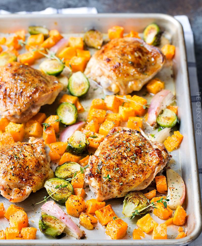 Maple Chicken Sheet Pan Recipe