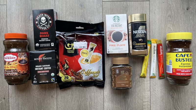 Instant Coffee and Tea Bags