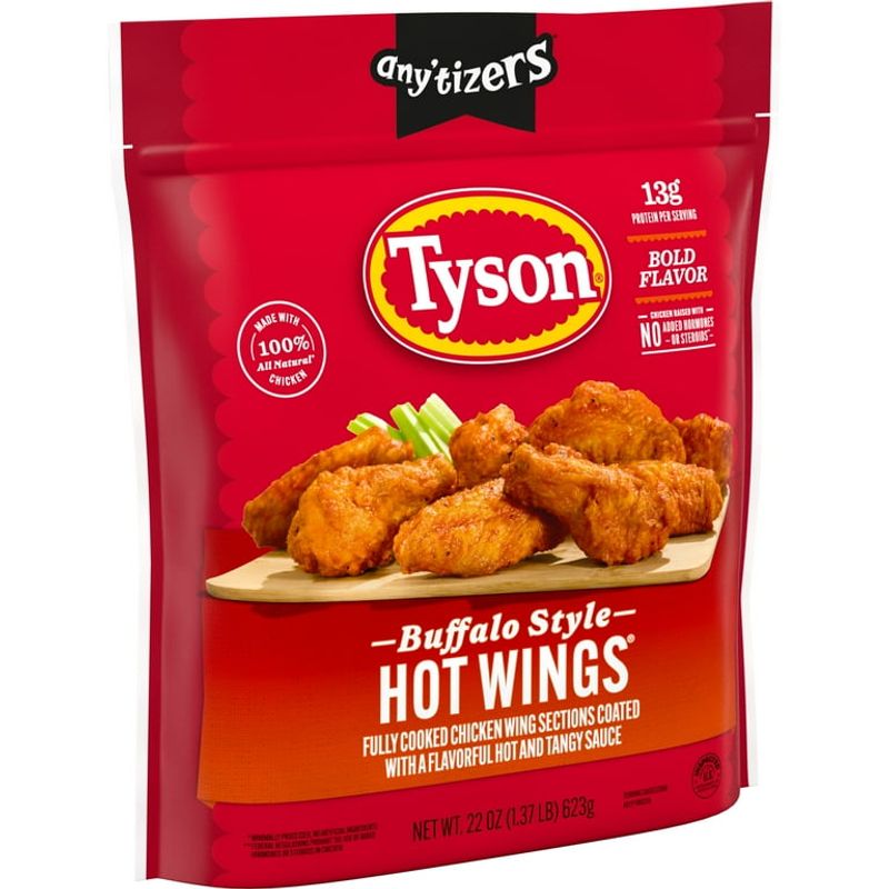 Tyson Buffalo Style Wings: Familiar Flavor That Falls Short