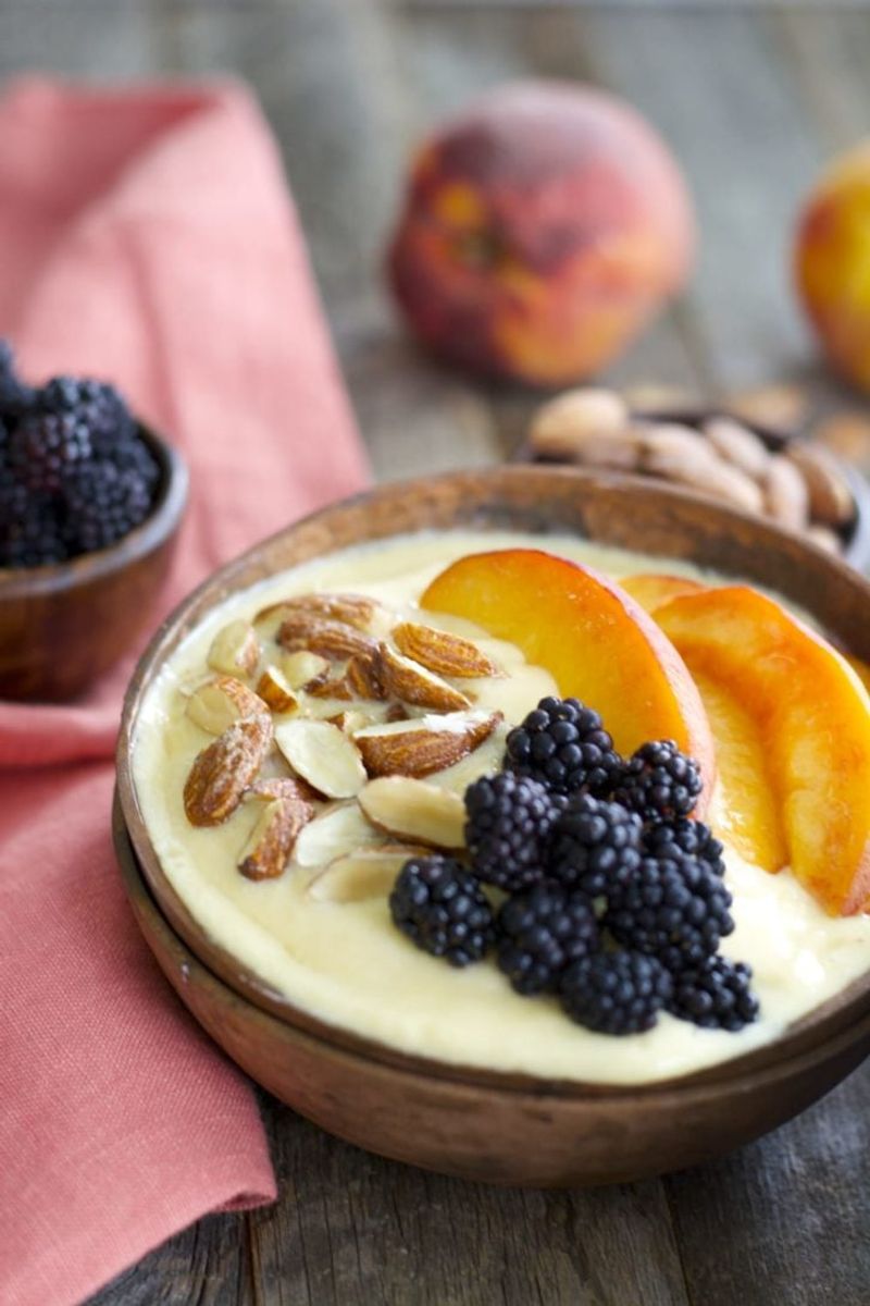 Peach Smoothie Bowl