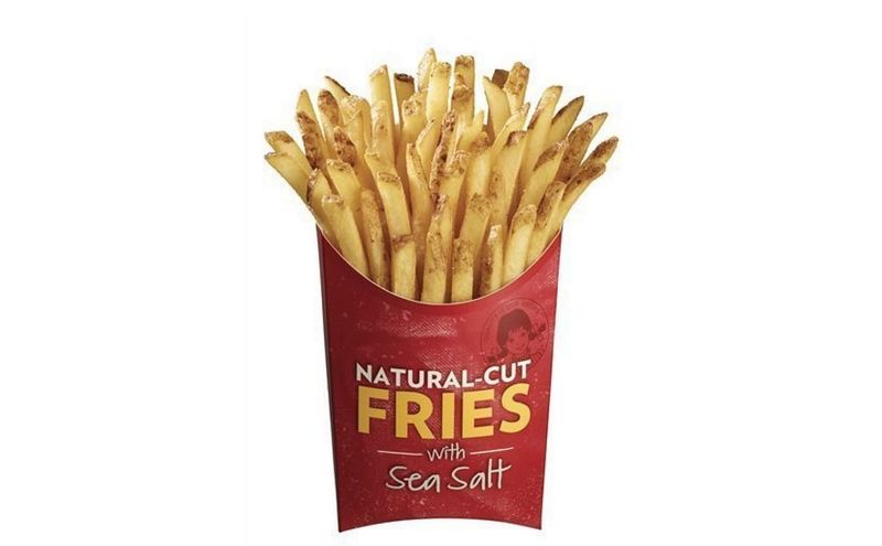 Wendy’s – Natural-cut, sea salt fries