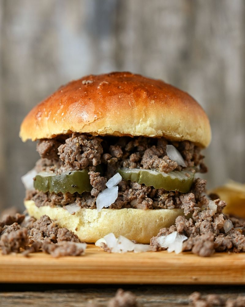 Iowa – Maid-Rite Loose Meat Sandwich