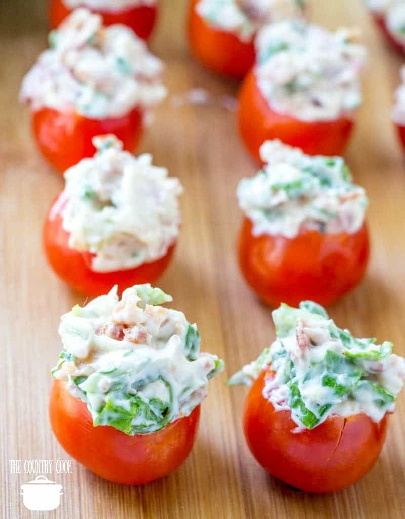 Mini BLT Bites