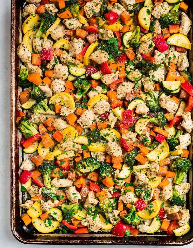 Sheet-Pan Chicken & Veggies