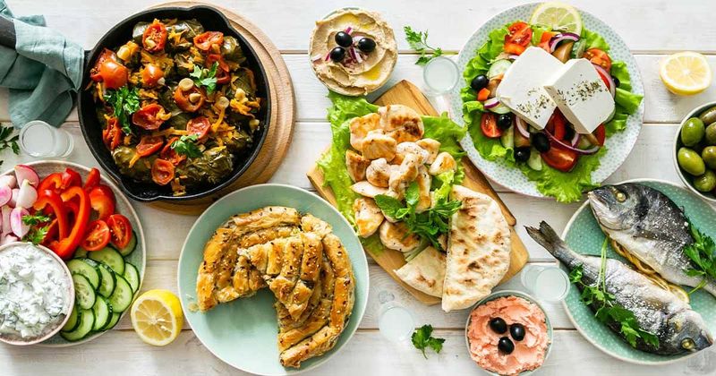 Greek Cuisine - Mediterranean Sunshine on Your Plate