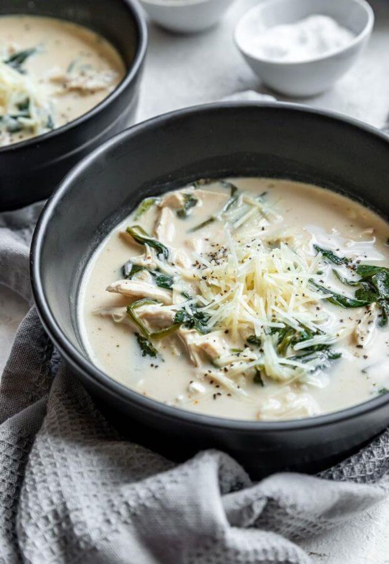 Chicken Florentine Soup