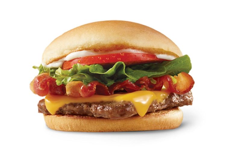 Wendy's Jr. Bacon Cheeseburger