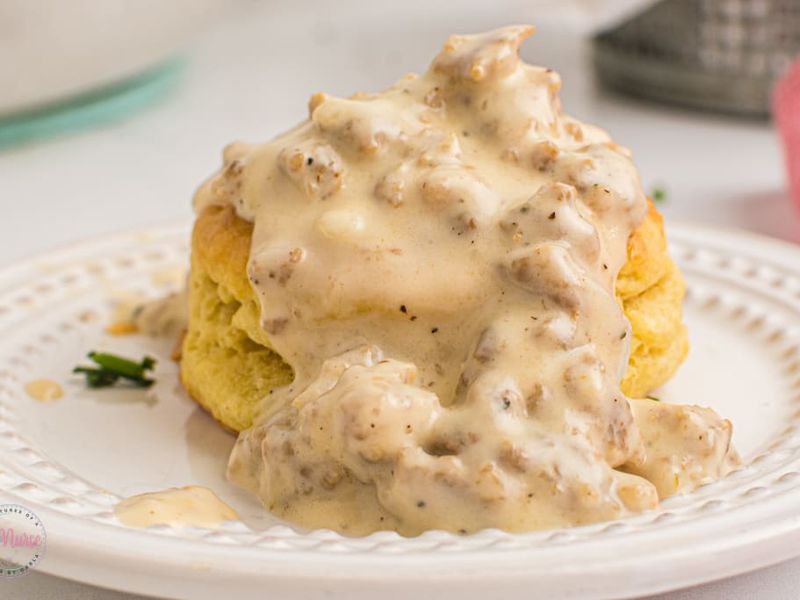 Bob Evans Sausage Gravy With Homemade Biscuits