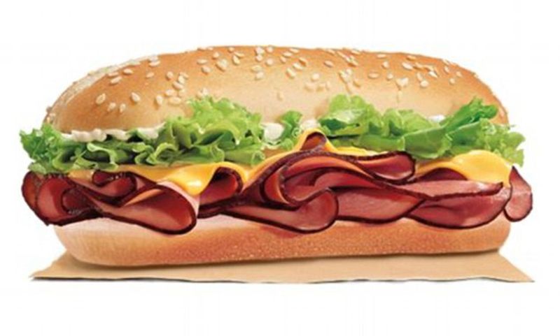 Burger King's Yumbo Hot Ham & Cheese