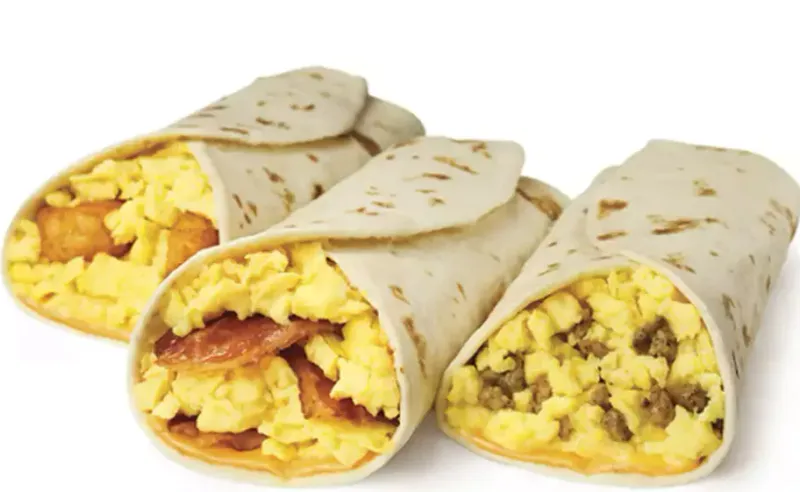 Whataburger's Breakfast Taquito with Potato, Egg & Cheese