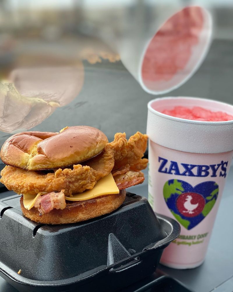 Zaxby’s Breakfast Bacon, Egg & Cheese Sandwich