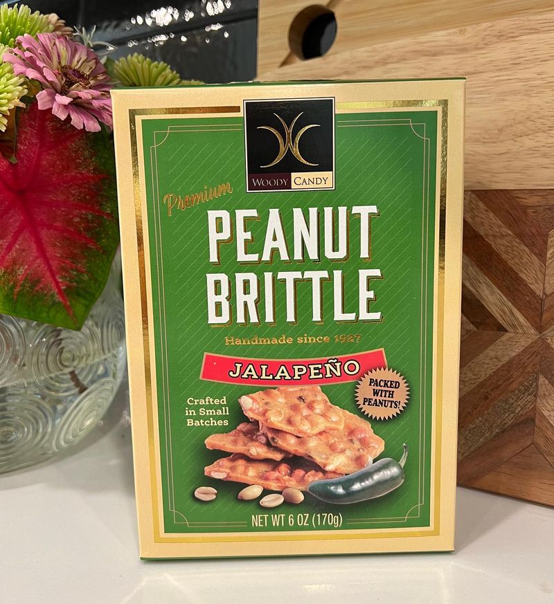 Jalapeño Peanut Brittle