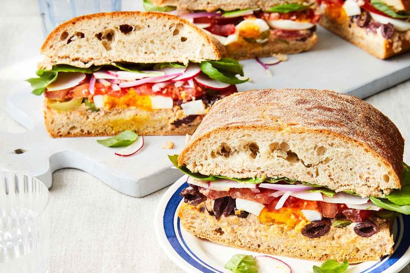 Tuna Niçoise Sandwich