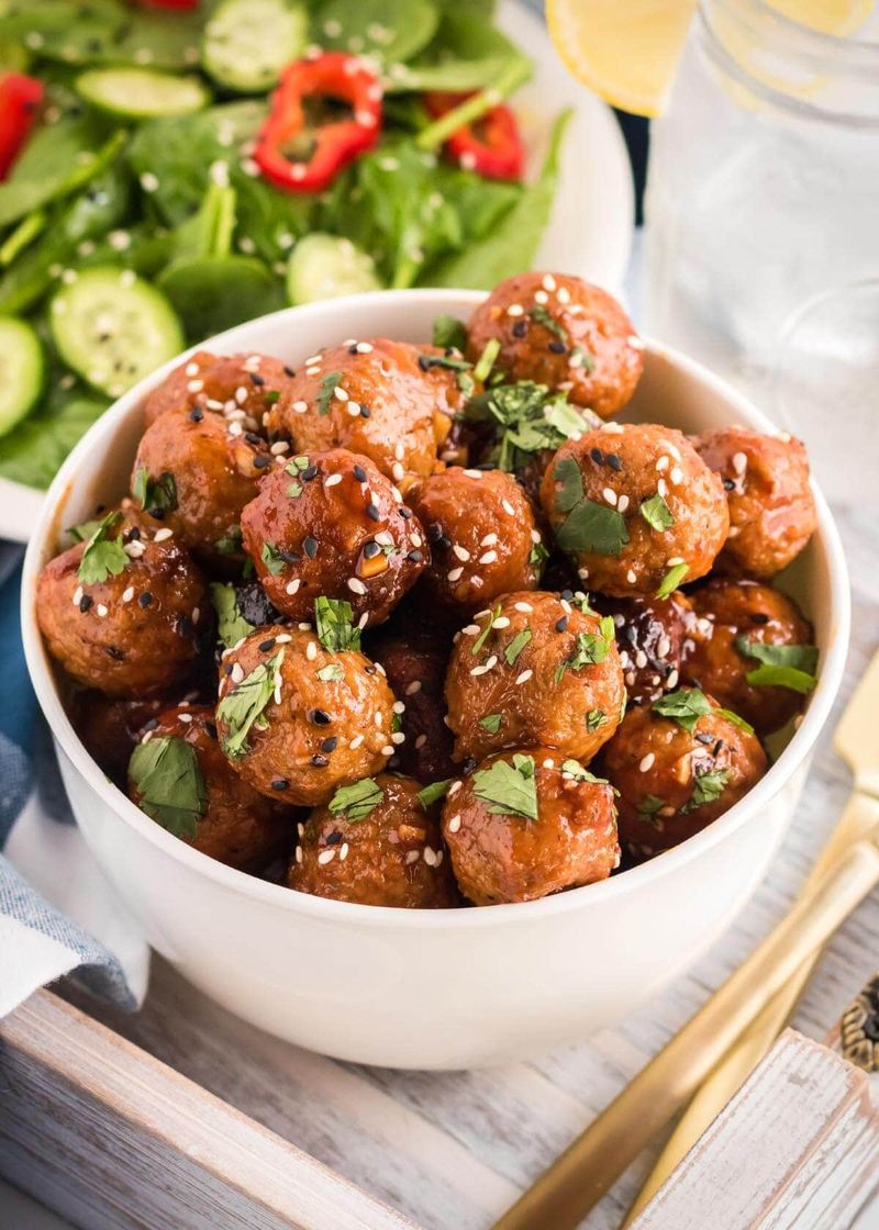 Honey Garlic Meatballs