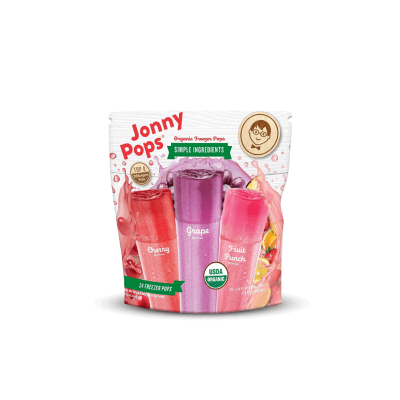 Jonny Pops Organic Freezer Pops