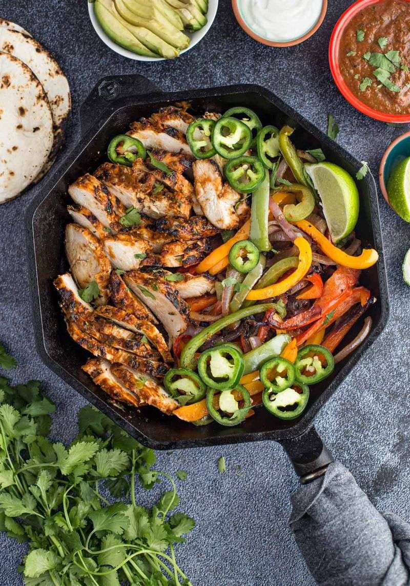 Chipotle Chicken Fajitas
