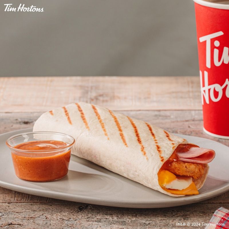 Tim Hortons' Breakfast Wrap
