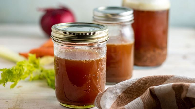 Canning Bone Broth Chicken Beef Turkey Venison