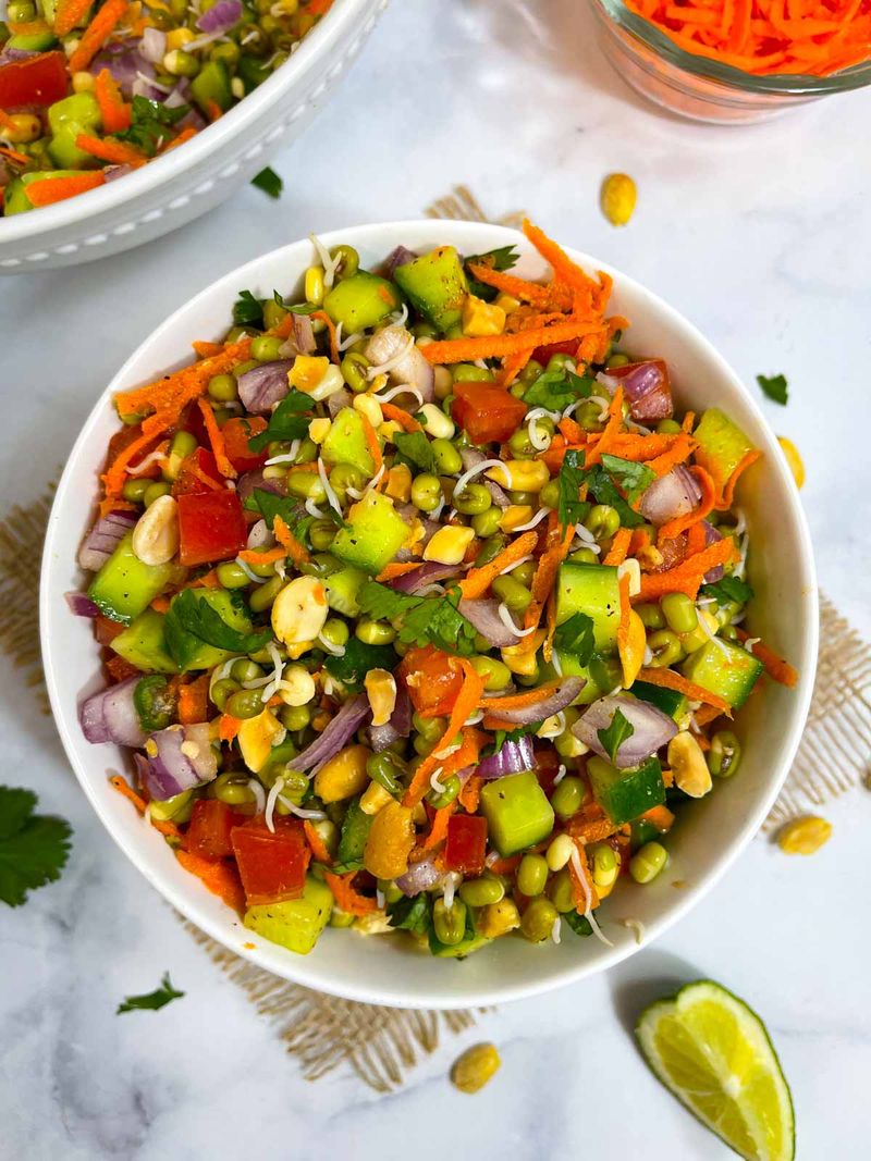 Sprouted Moong Mix