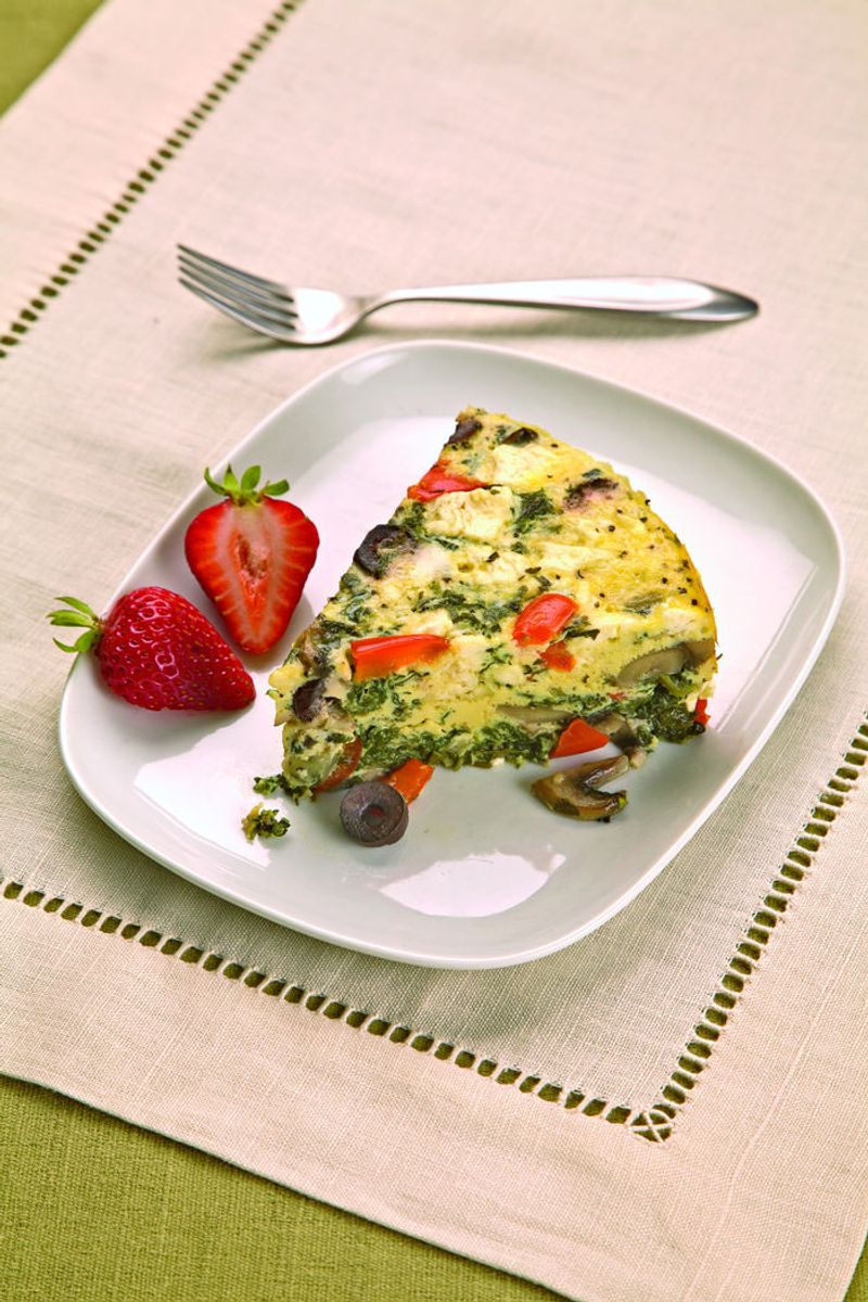 Mediterranean Slow Cooker Frittata