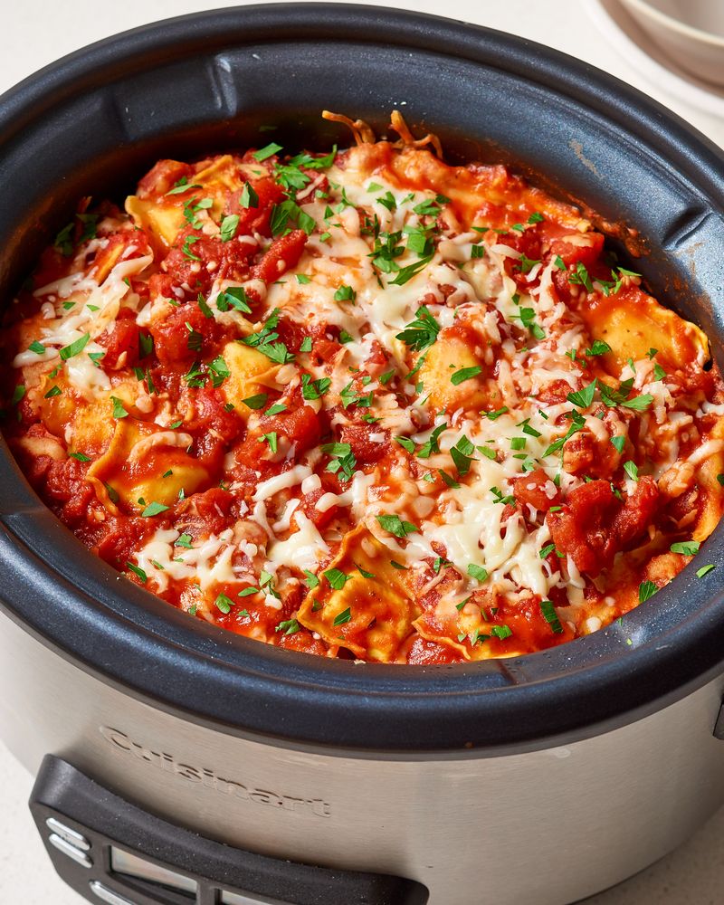 No-Fuss Ravioli Lasagna