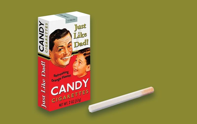 Smoke-Encouraging Candy Cigarettes