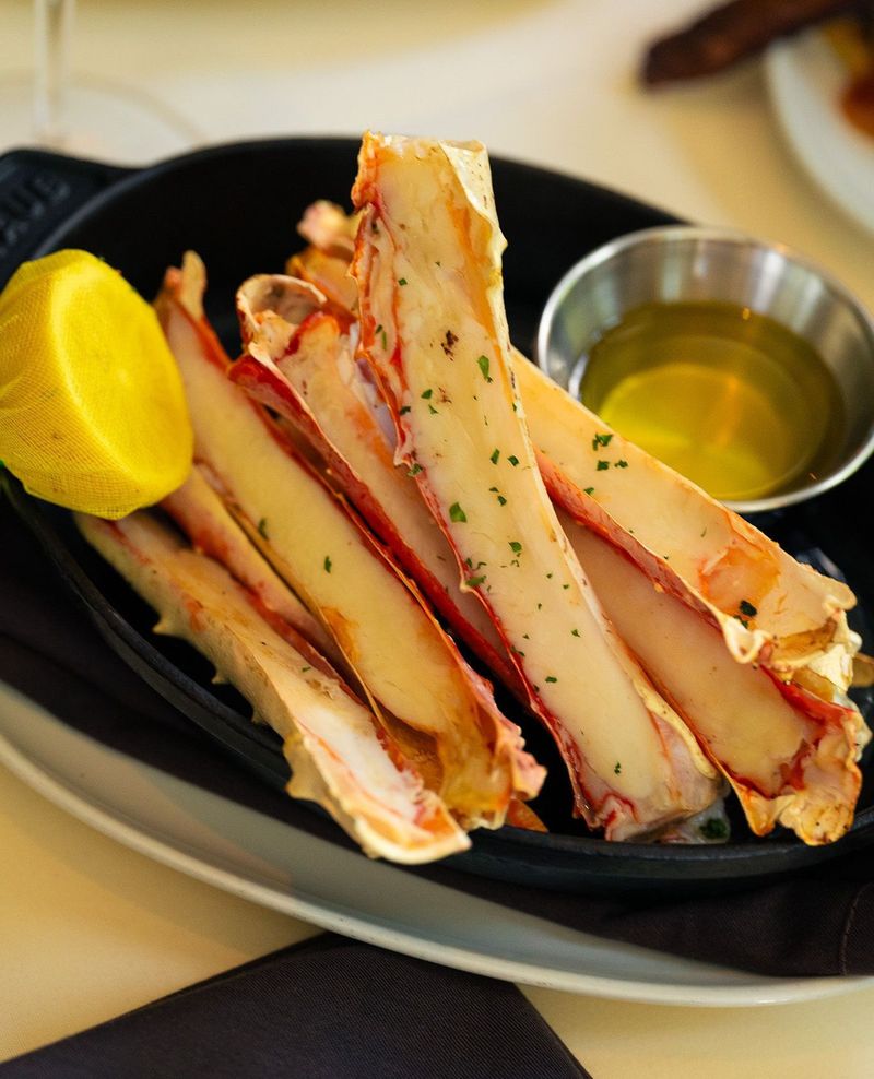 King Crab Legs with Drawn Butter