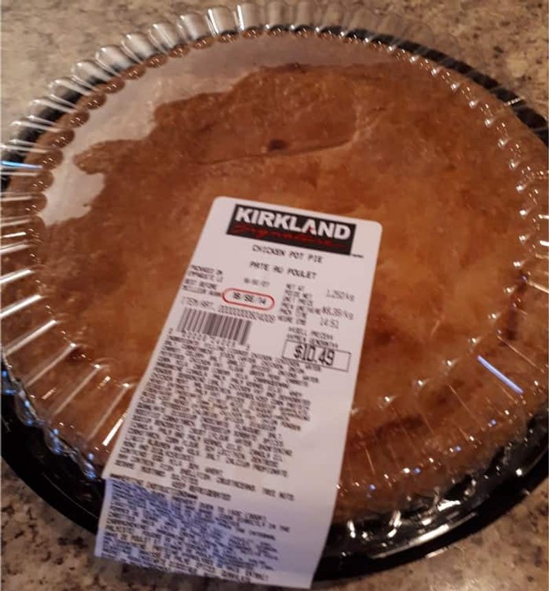 Kirkland Signature Chicken Pot Pie: Sodium Overload