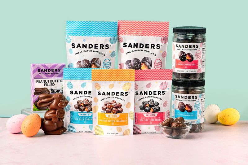 Sanders Dark Chocolate Sea Salt Caramels