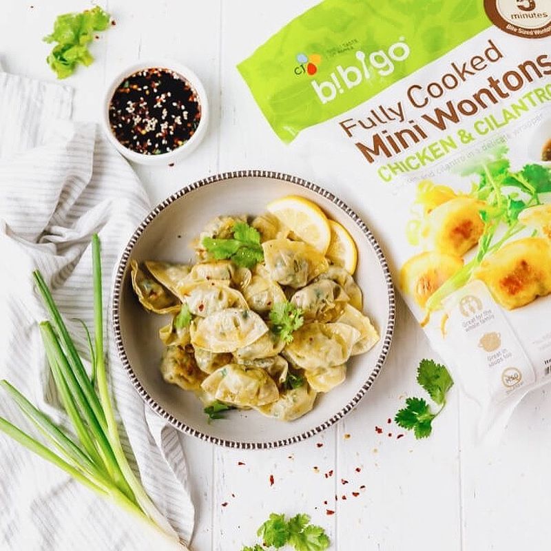 Bibigo Mini Chicken & Cilantro Wontons