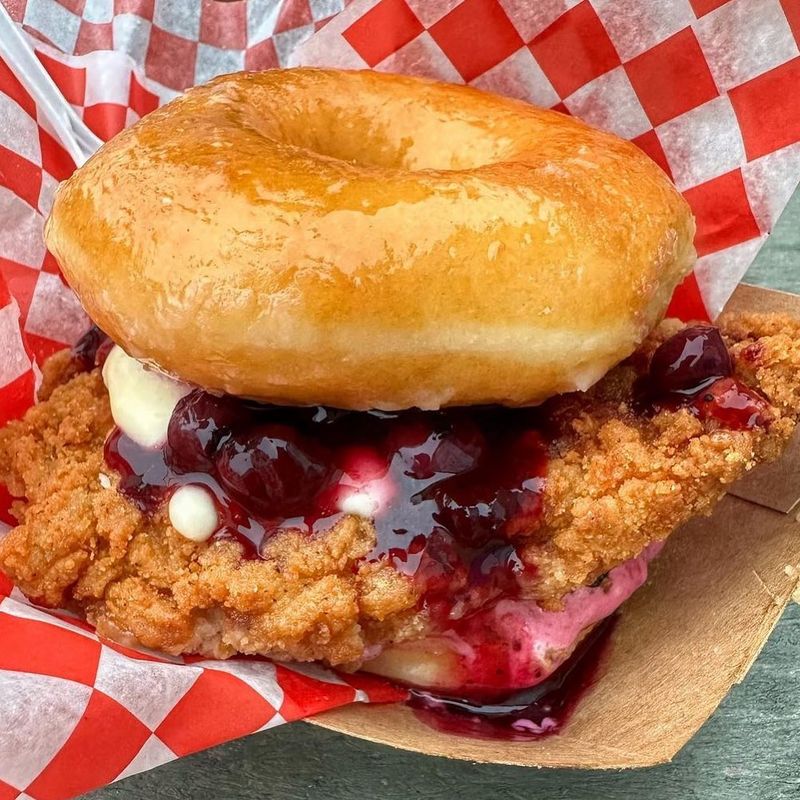Krispy Kreme's Donut Burger