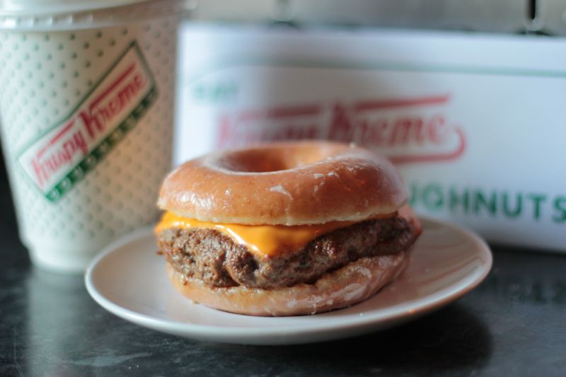 Krispy Kreme's Donut Burger