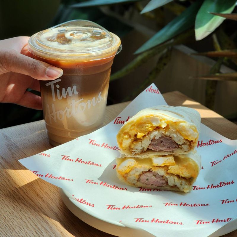 Tim Hortons' Farmer's Breakfast Wrap