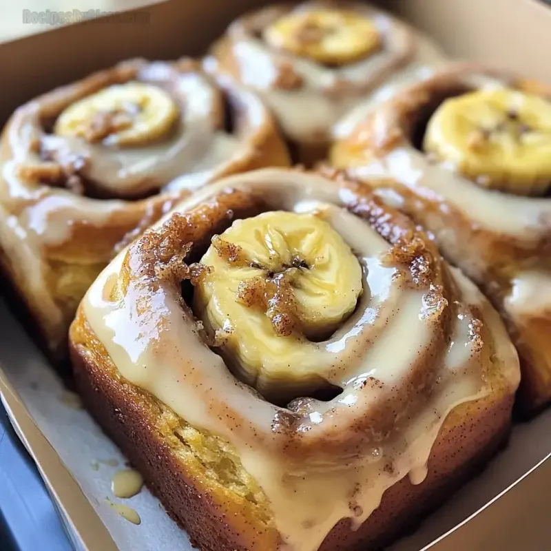 Banana Cinnamon Rolls