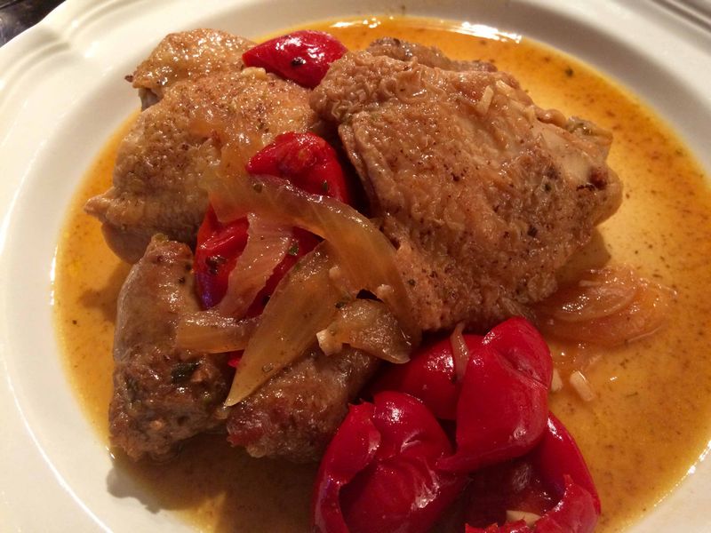 Chicken Scarpiello With Attitude