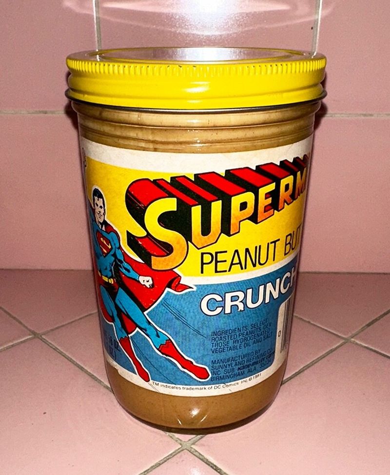 Superman Peanut Butter