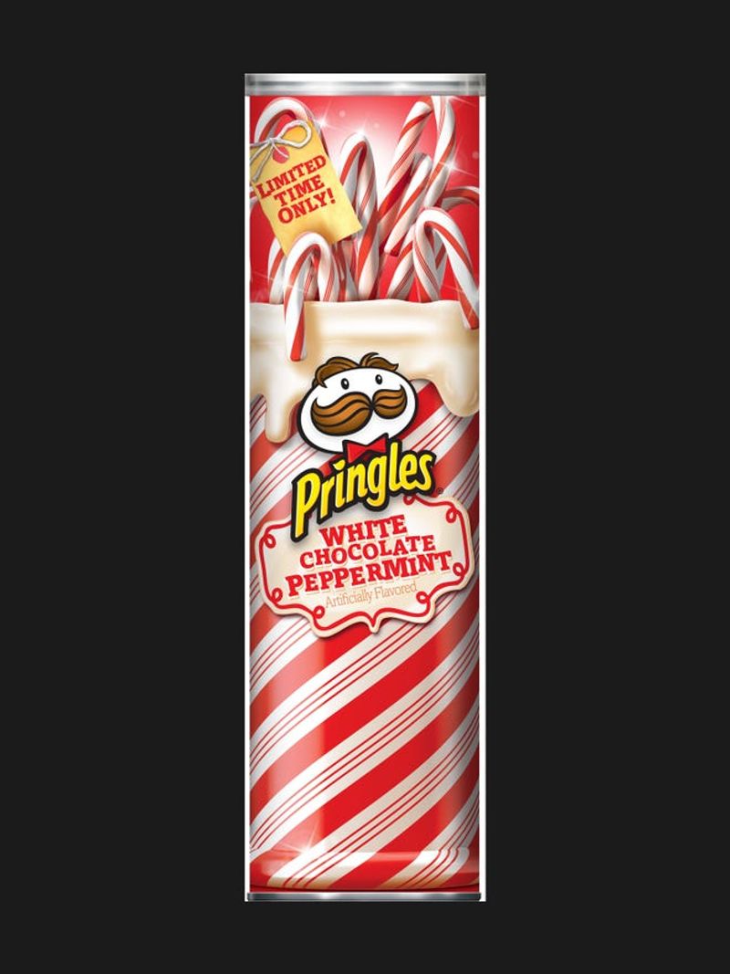 Pringles White Chocolate Peppermint