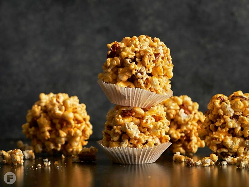 Sorghum Popcorn Balls